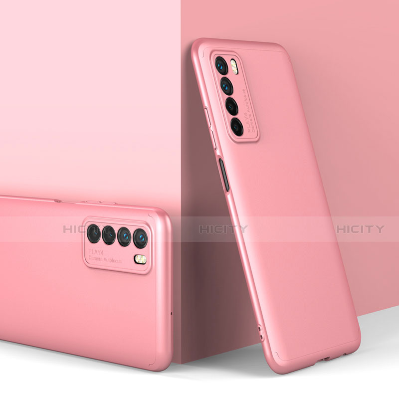 Custodia Plastica Rigida Cover Opaca Fronte e Retro 360 Gradi P01 per Huawei Honor Play4 5G