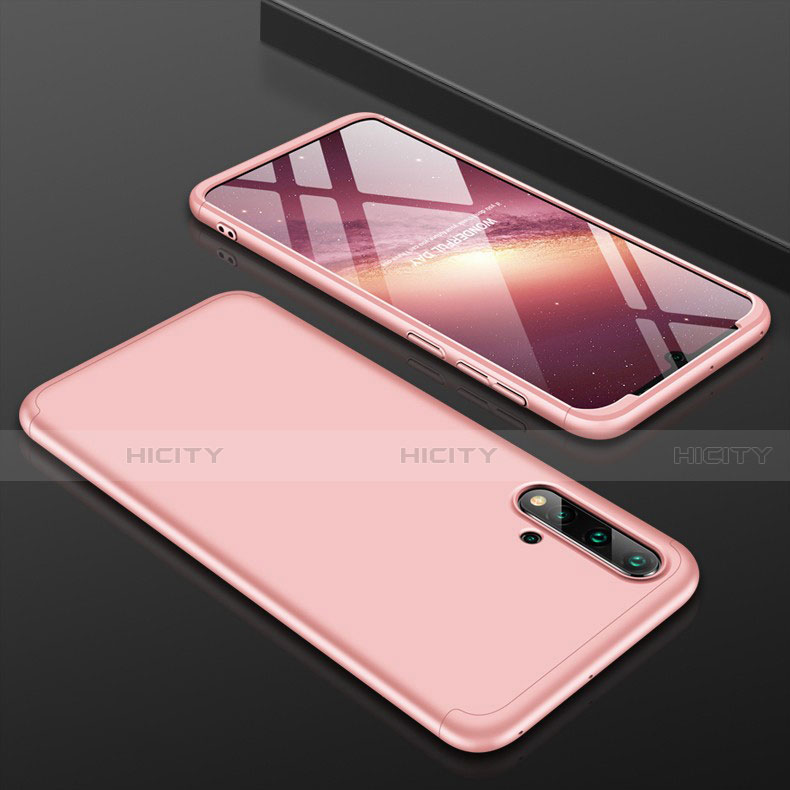 Custodia Plastica Rigida Cover Opaca Fronte e Retro 360 Gradi P01 per Huawei Nova 5 Pro