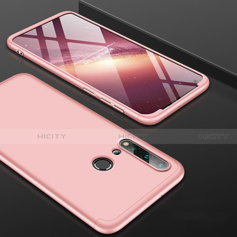 Custodia Plastica Rigida Cover Opaca Fronte e Retro 360 Gradi P01 per Huawei Nova 5i