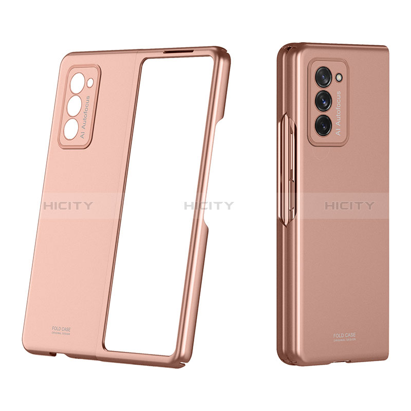 Custodia Plastica Rigida Cover Opaca Fronte e Retro 360 Gradi P01 per Samsung Galaxy Z Fold2 5G