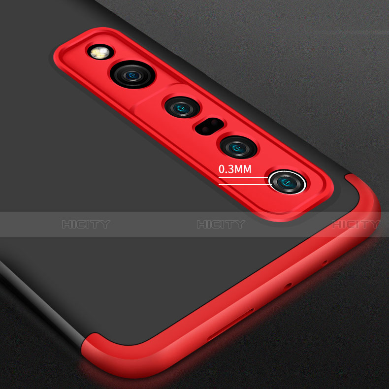 Custodia Plastica Rigida Cover Opaca Fronte e Retro 360 Gradi P01 per Xiaomi Mi 10 Pro