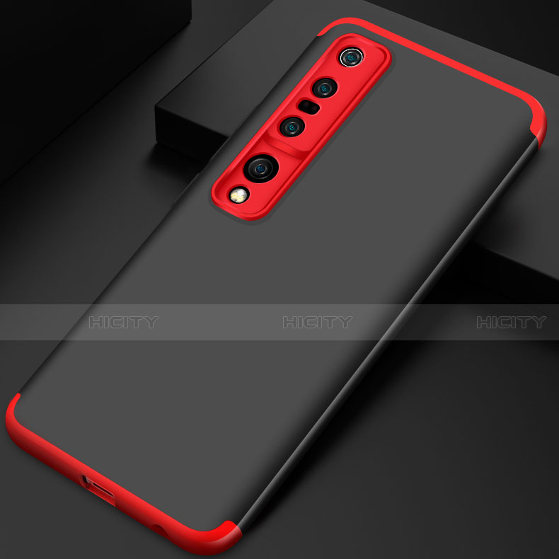 Custodia Plastica Rigida Cover Opaca Fronte e Retro 360 Gradi P01 per Xiaomi Mi 10 Pro