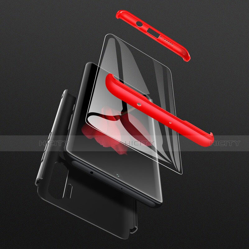 Custodia Plastica Rigida Cover Opaca Fronte e Retro 360 Gradi P01 per Xiaomi Mi Note 10