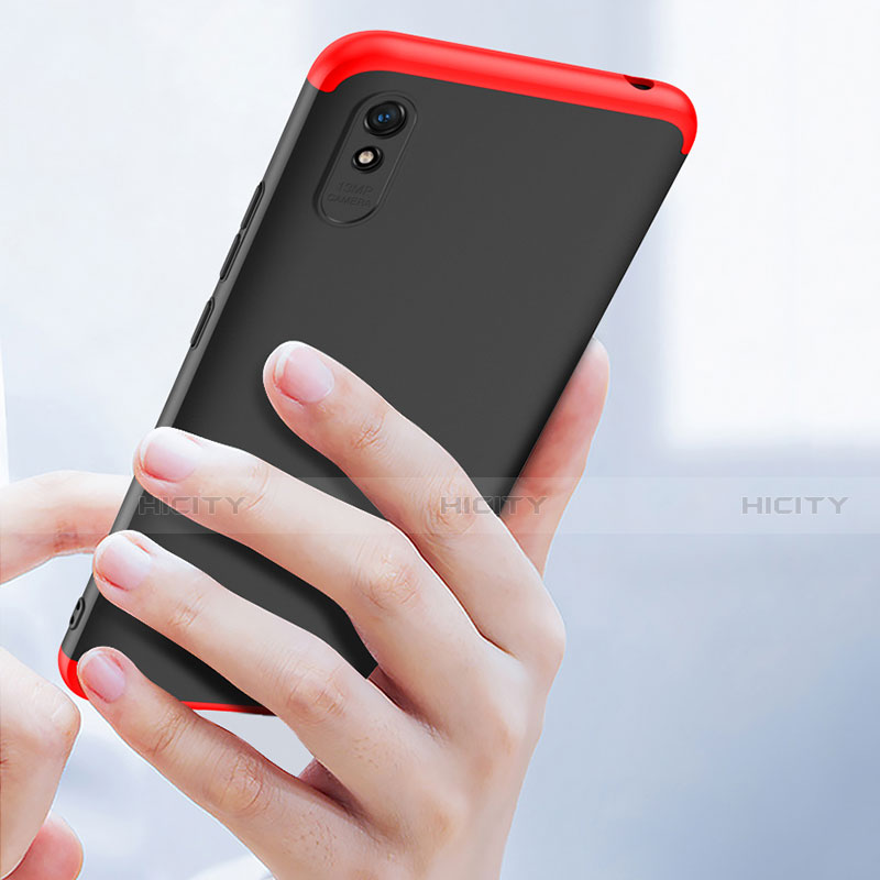 Custodia Plastica Rigida Cover Opaca Fronte e Retro 360 Gradi P01 per Xiaomi Redmi 9i