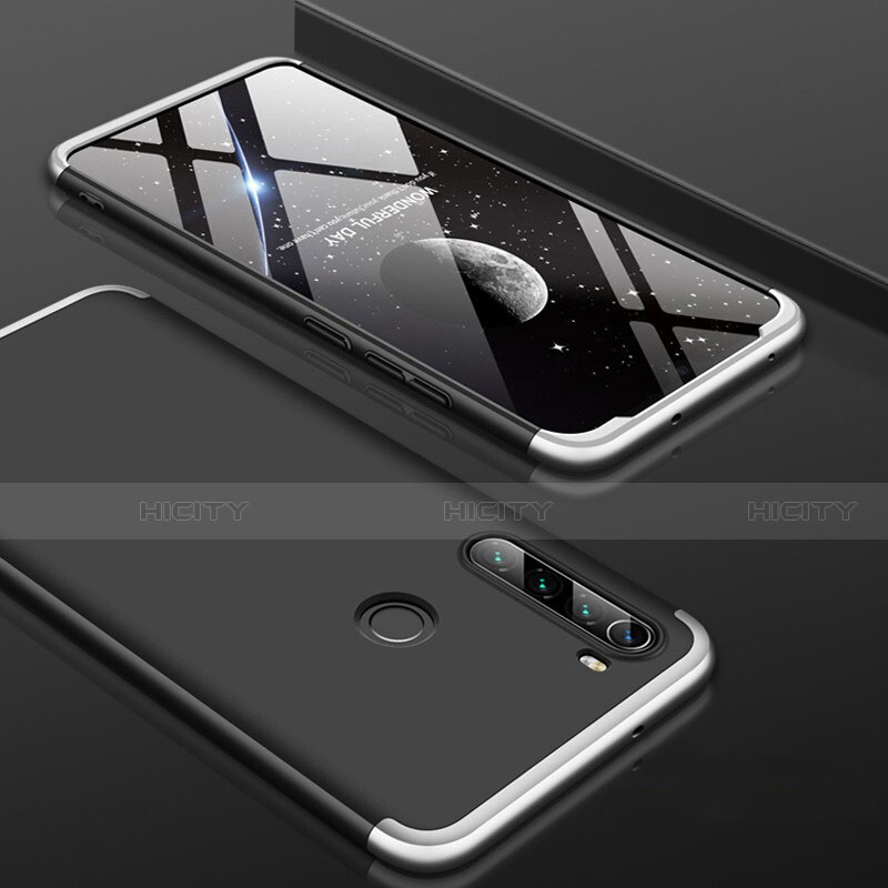 Custodia Plastica Rigida Cover Opaca Fronte e Retro 360 Gradi P01 per Xiaomi Redmi Note 8 (2021)