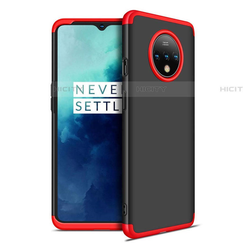 Custodia Plastica Rigida Cover Opaca Fronte e Retro 360 Gradi P02 per OnePlus 7T