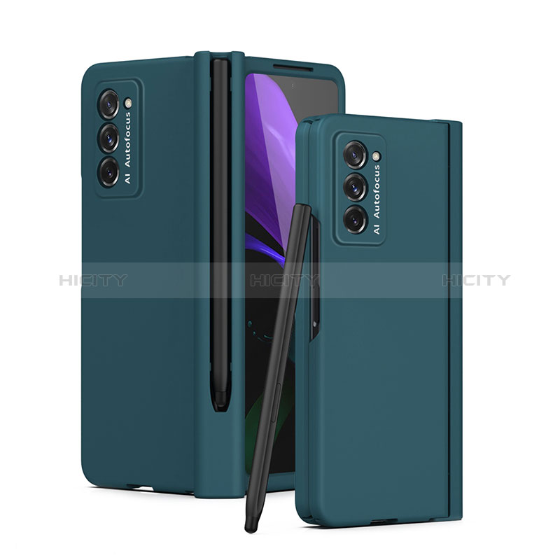 Custodia Plastica Rigida Cover Opaca Fronte e Retro 360 Gradi P02 per Samsung Galaxy Z Fold2 5G