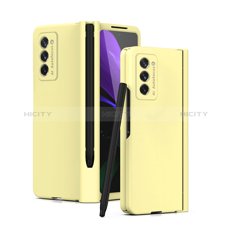 Custodia Plastica Rigida Cover Opaca Fronte e Retro 360 Gradi P02 per Samsung Galaxy Z Fold2 5G