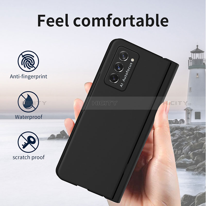 Custodia Plastica Rigida Cover Opaca Fronte e Retro 360 Gradi P02 per Samsung Galaxy Z Fold2 5G