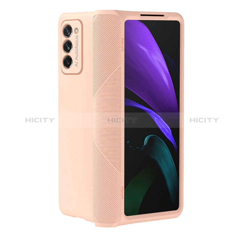 Custodia Plastica Rigida Cover Opaca Fronte e Retro 360 Gradi P05 per Samsung Galaxy Z Fold2 5G