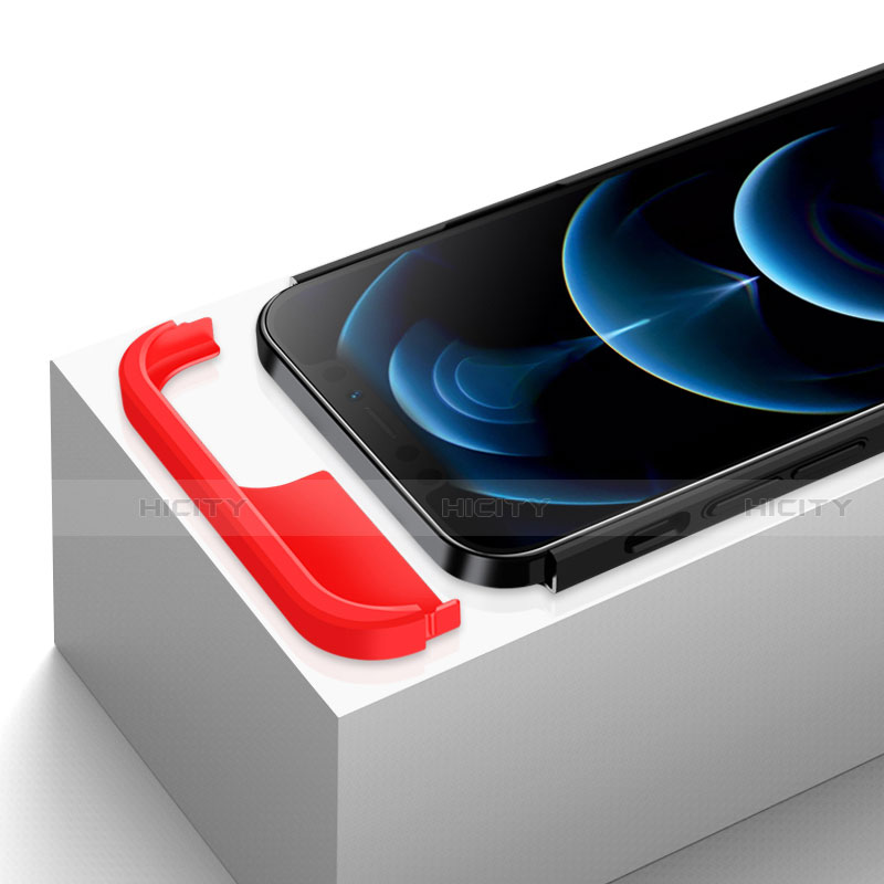 Custodia Plastica Rigida Cover Opaca Fronte e Retro 360 Gradi per Apple iPhone 12 Pro Max