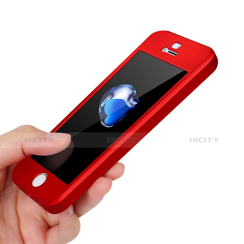 Custodia Plastica Rigida Cover Opaca Fronte e Retro 360 Gradi per Apple iPhone 5