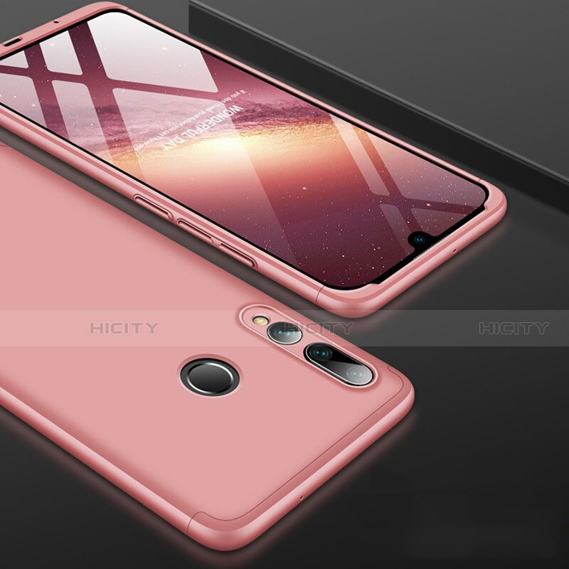 Custodia Plastica Rigida Cover Opaca Fronte e Retro 360 Gradi per Huawei Enjoy 9s Oro Rosa