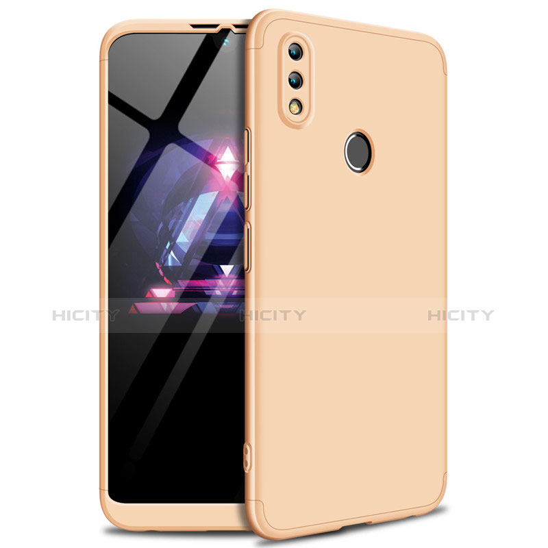 Custodia Plastica Rigida Cover Opaca Fronte e Retro 360 Gradi per Huawei Enjoy Max Oro