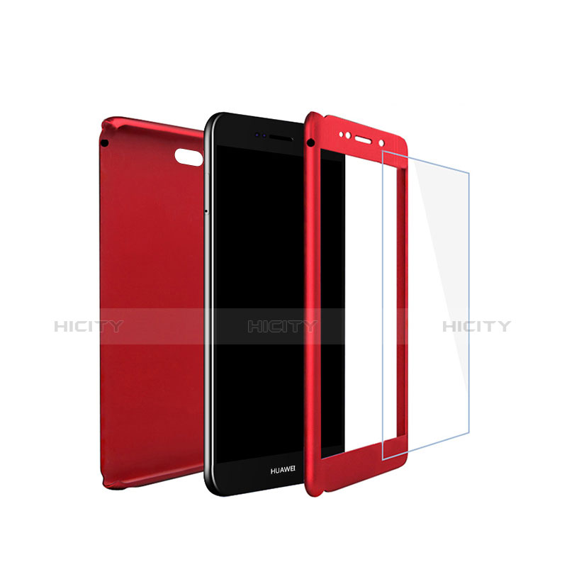 Custodia Plastica Rigida Cover Opaca Fronte e Retro 360 Gradi per Huawei Honor Play 7