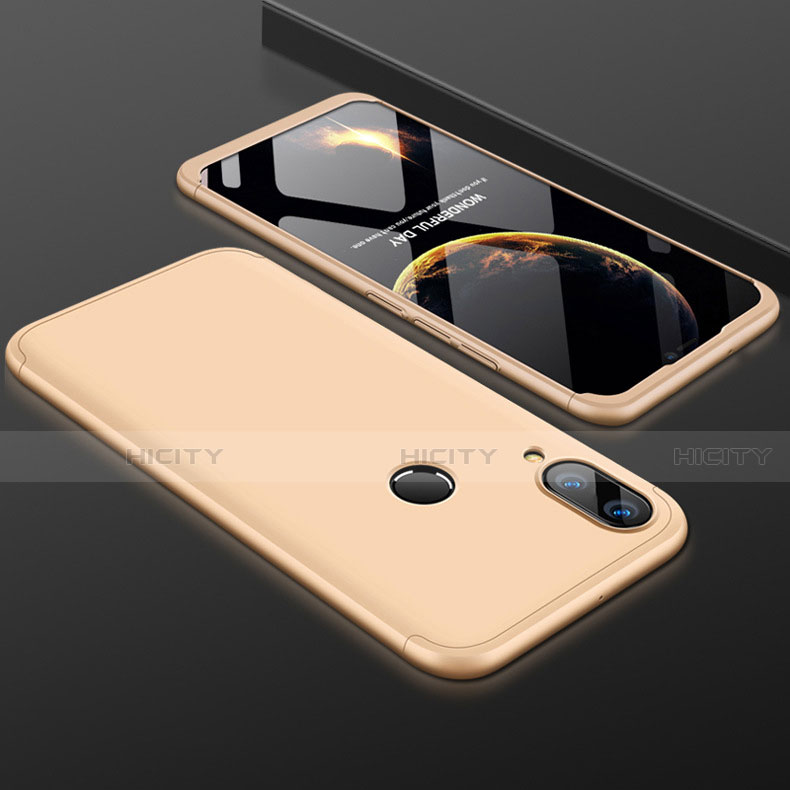 Custodia Plastica Rigida Cover Opaca Fronte e Retro 360 Gradi per Huawei Nova 3i Oro