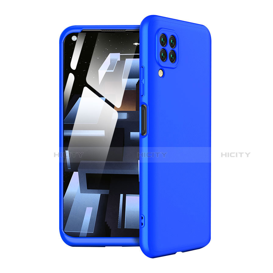 Custodia Plastica Rigida Cover Opaca Fronte e Retro 360 Gradi per Huawei Nova 6 SE Blu