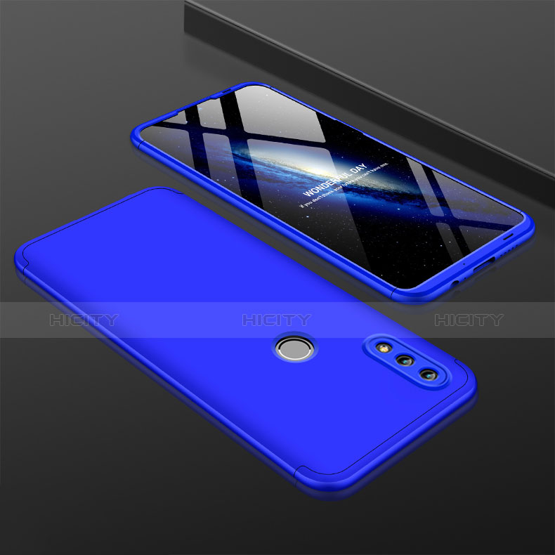 Custodia Plastica Rigida Cover Opaca Fronte e Retro 360 Gradi per Huawei Nova Lite 3 Blu