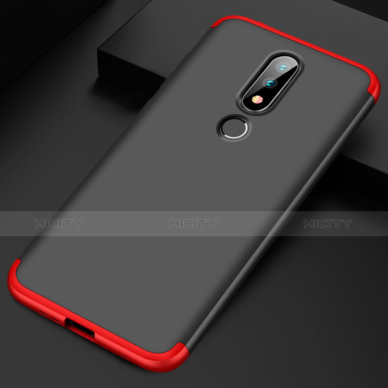 Custodia Plastica Rigida Cover Opaca Fronte e Retro 360 Gradi per Nokia X6