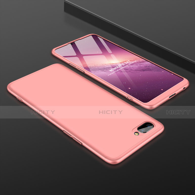 Custodia Plastica Rigida Cover Opaca Fronte e Retro 360 Gradi per Oppo A12e