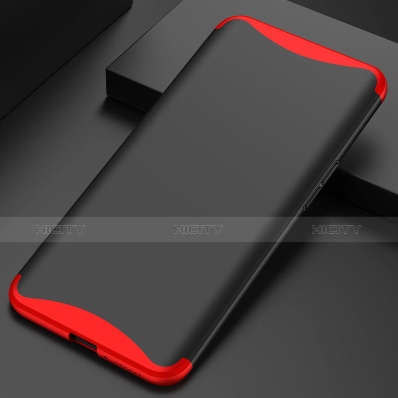 Custodia Plastica Rigida Cover Opaca Fronte e Retro 360 Gradi per Oppo Find X