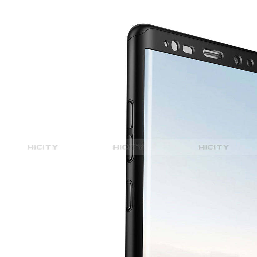 Custodia Plastica Rigida Cover Opaca Fronte e Retro 360 Gradi per Samsung Galaxy Note 8