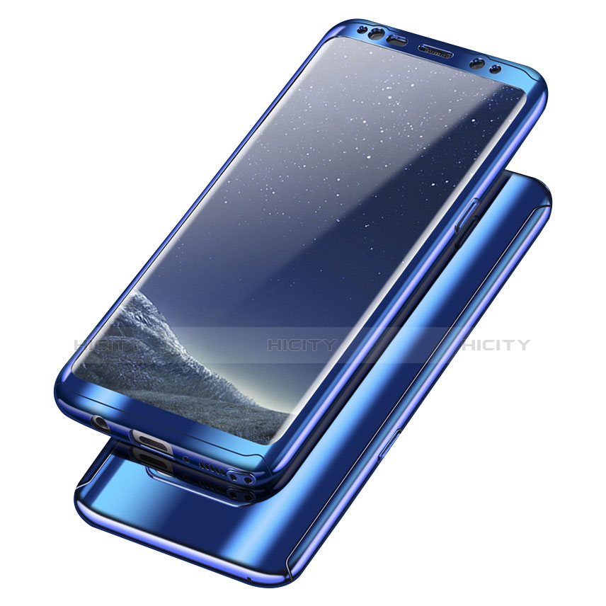 Custodia Plastica Rigida Cover Opaca Fronte e Retro 360 Gradi per Samsung Galaxy S8