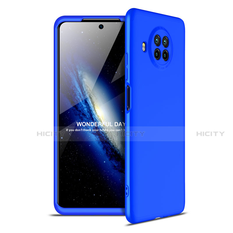 Custodia Plastica Rigida Cover Opaca Fronte e Retro 360 Gradi per Xiaomi Mi 10T Lite 5G Blu