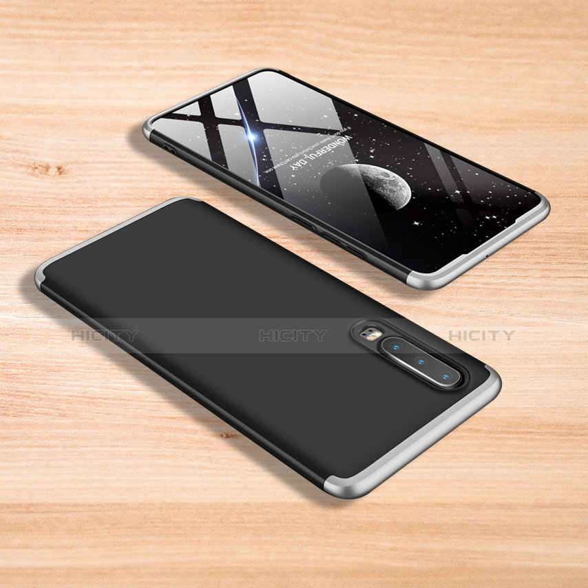 Custodia Plastica Rigida Cover Opaca Fronte e Retro 360 Gradi per Xiaomi Mi 9 Argento