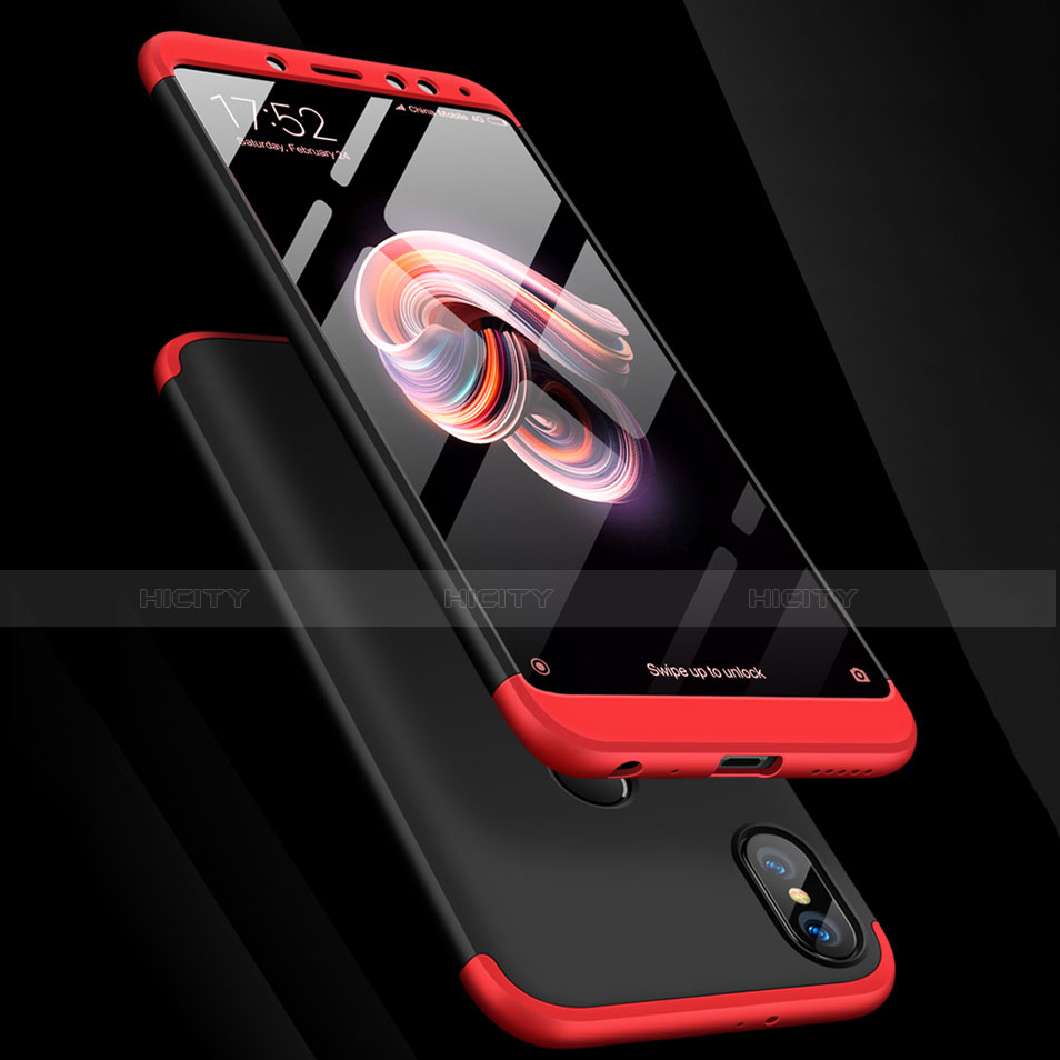 Custodia Plastica Rigida Cover Opaca Fronte e Retro 360 Gradi per Xiaomi Mi A2