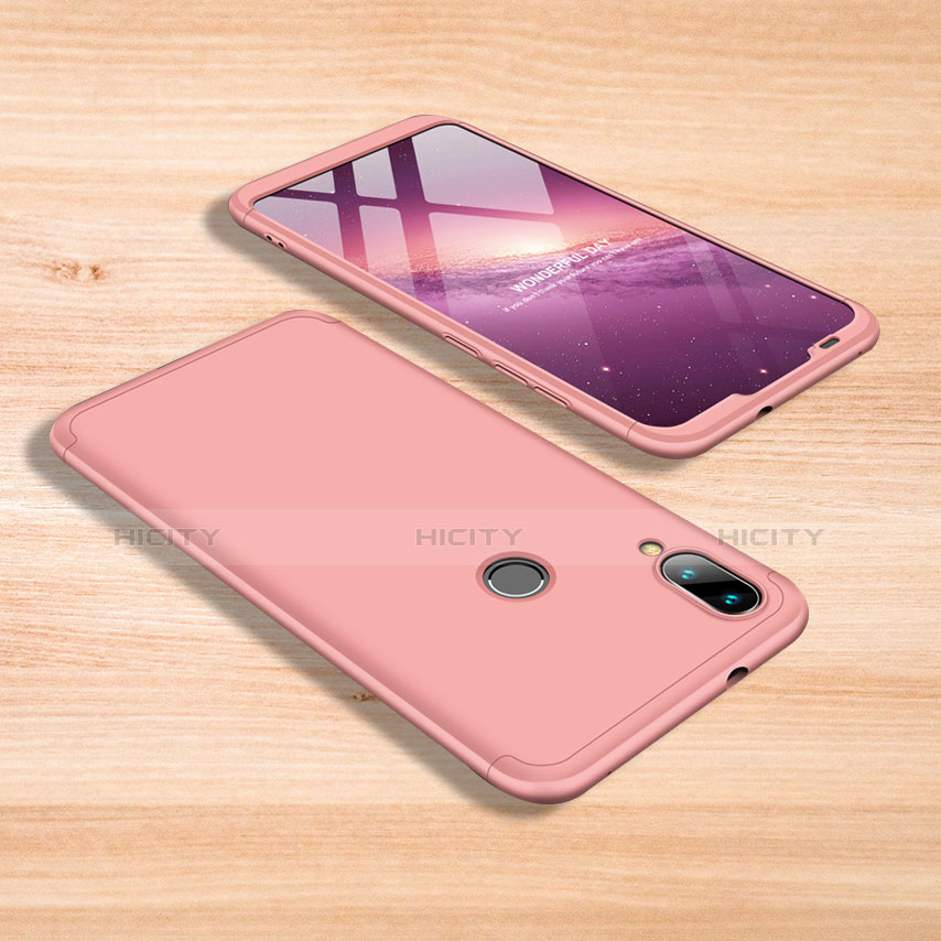 Custodia Plastica Rigida Cover Opaca Fronte e Retro 360 Gradi per Xiaomi Mi Play 4G Rosa