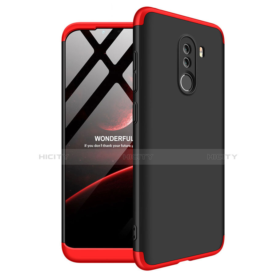 Custodia Plastica Rigida Cover Opaca Fronte e Retro 360 Gradi per Xiaomi Pocophone F1