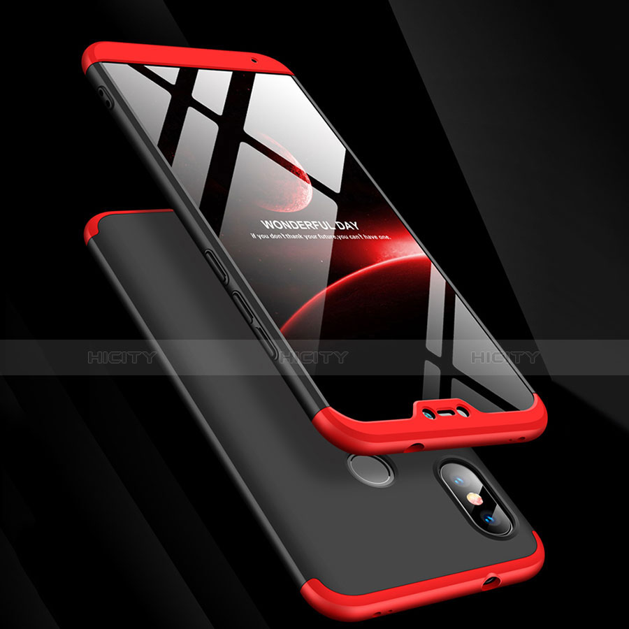 Custodia Plastica Rigida Cover Opaca Fronte e Retro 360 Gradi per Xiaomi Redmi 6 Pro