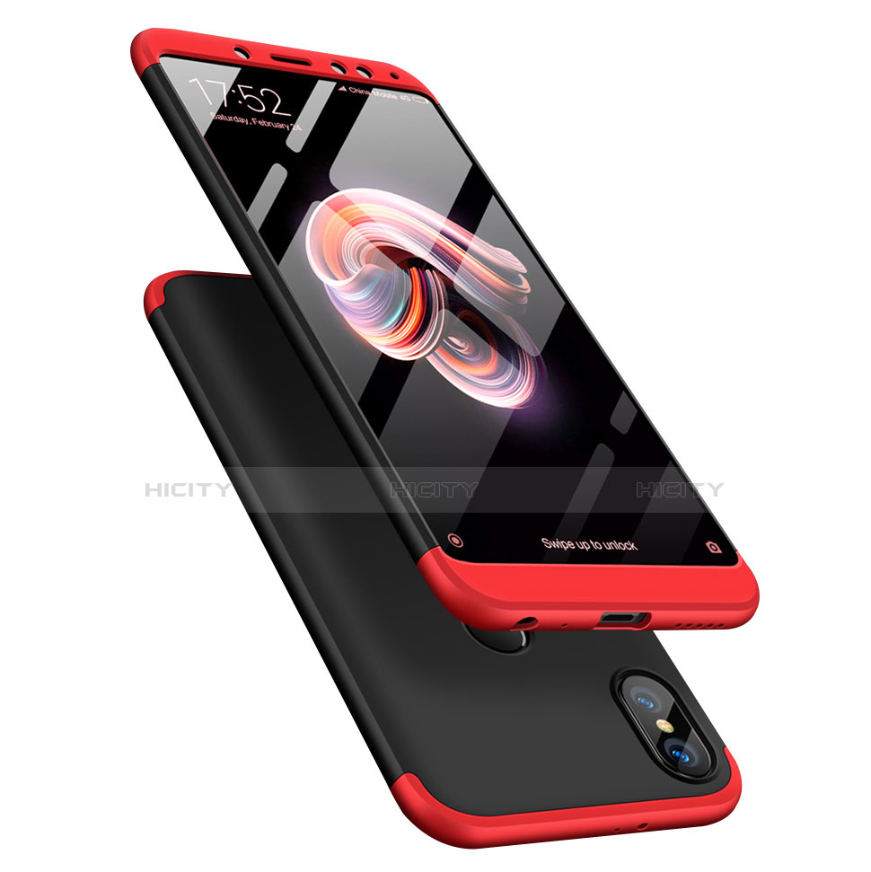 Custodia Plastica Rigida Cover Opaca Fronte e Retro 360 Gradi per Xiaomi Redmi Note 5 AI Dual Camera