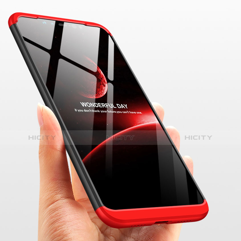 Custodia Plastica Rigida Cover Opaca Fronte e Retro 360 Gradi per Xiaomi Redmi Note 6 Pro