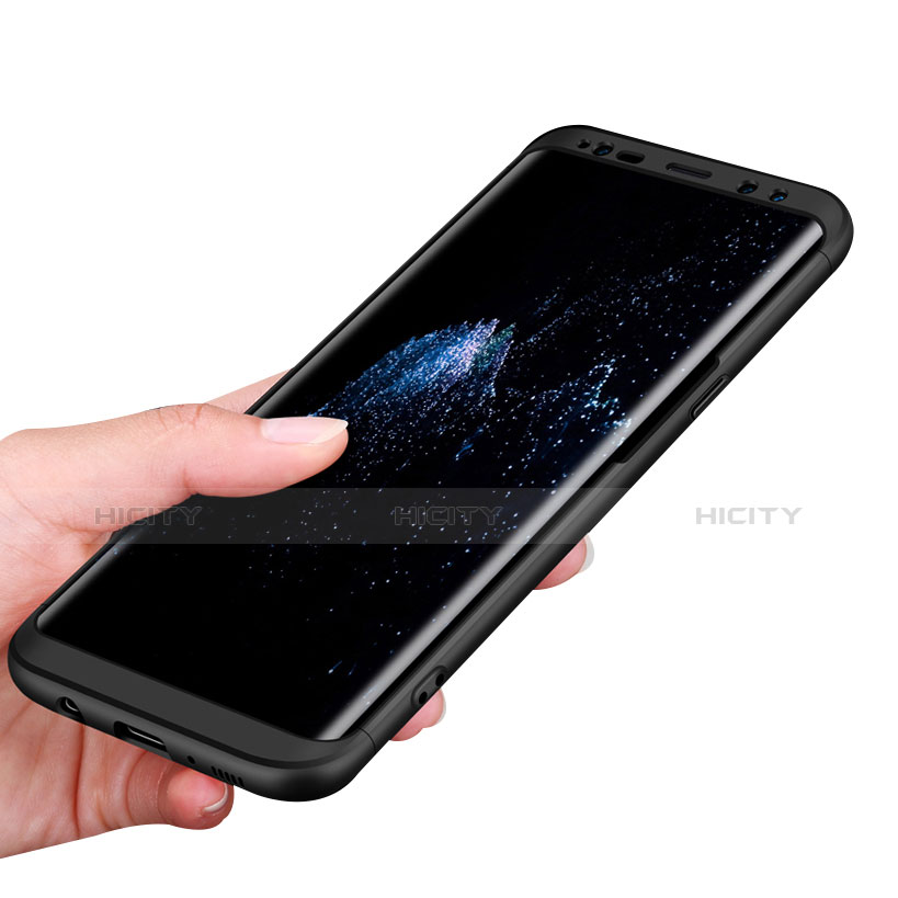 Custodia Plastica Rigida Cover Opaca Fronte e Retro 360 Gradi Q03 per Samsung Galaxy S8