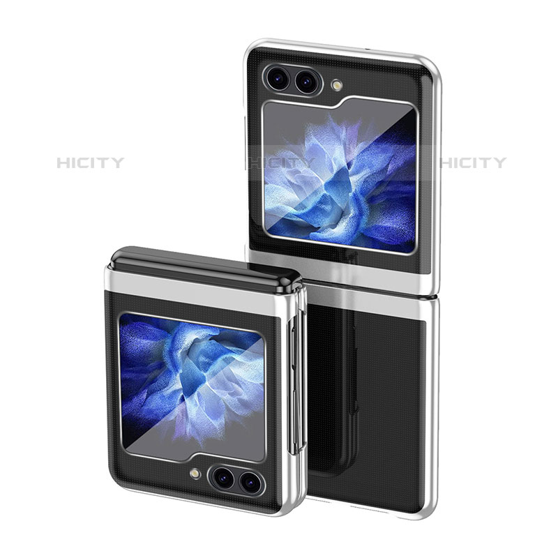 Custodia Plastica Rigida Cover Opaca Fronte e Retro 360 Gradi QH3 per Samsung Galaxy Z Flip5 5G