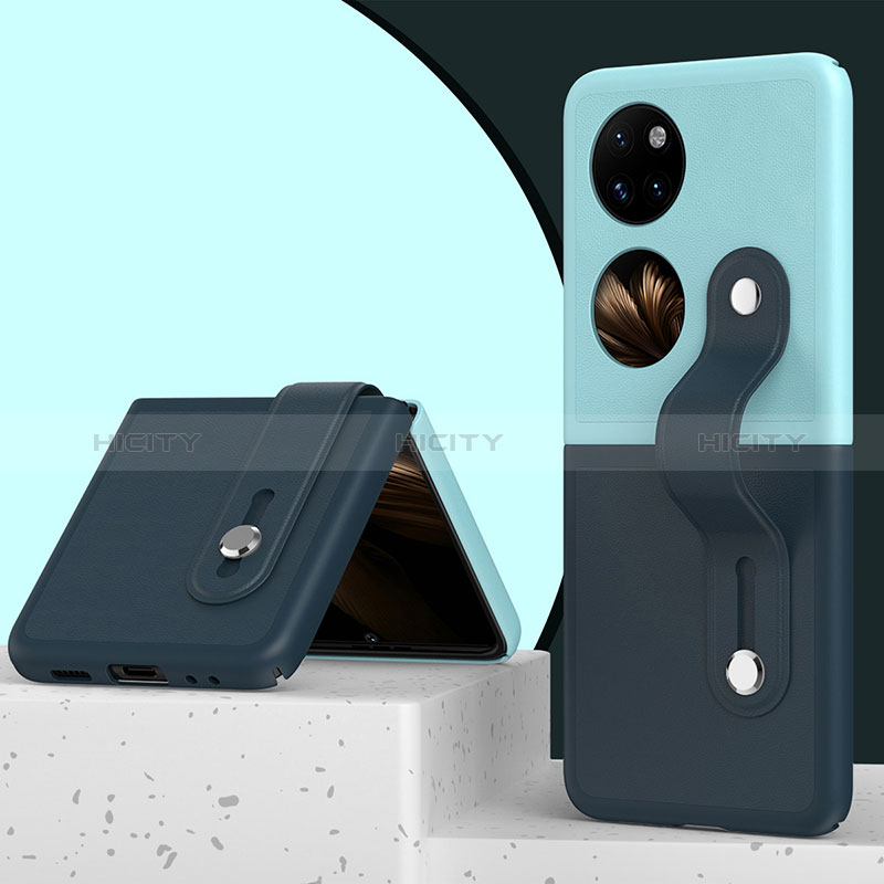 Custodia Plastica Rigida Cover Opaca Fronte e Retro 360 Gradi QH4 per Huawei P60 Pocket