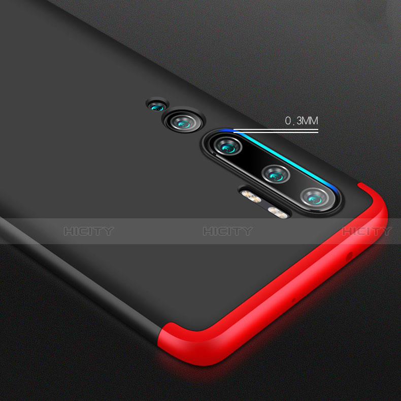 Custodia Plastica Rigida Cover Opaca Fronte e Retro 360 Gradi R01 per Xiaomi Mi Note 10 Pro
