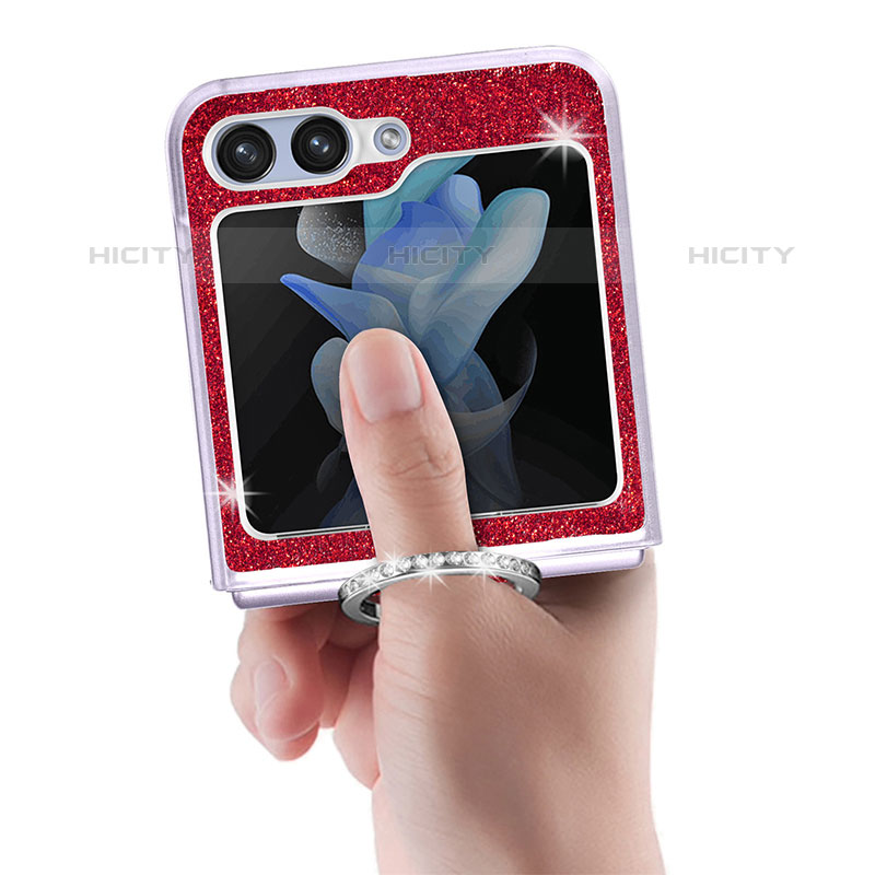 Custodia Plastica Rigida Cover Opaca Fronte e Retro 360 Gradi SD3 per Samsung Galaxy Z Flip5 5G