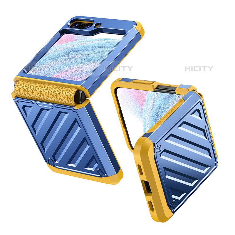 Custodia Plastica Rigida Cover Opaca Fronte e Retro 360 Gradi Z01L per Samsung Galaxy Z Flip5 5G
