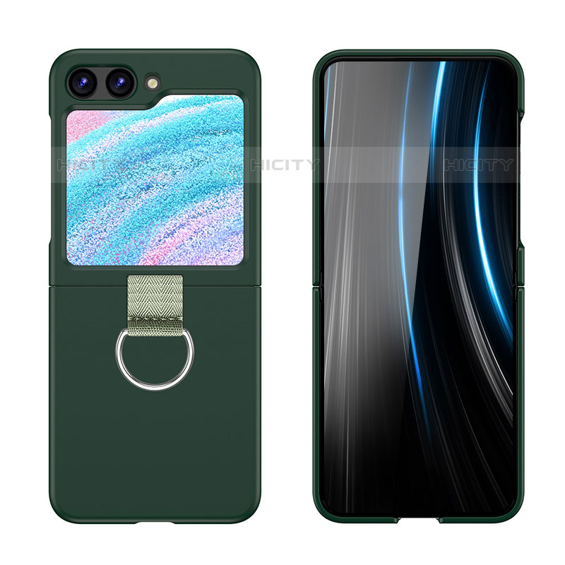 Custodia Plastica Rigida Cover Opaca Fronte e Retro 360 Gradi Z03L per Samsung Galaxy Z Flip5 5G