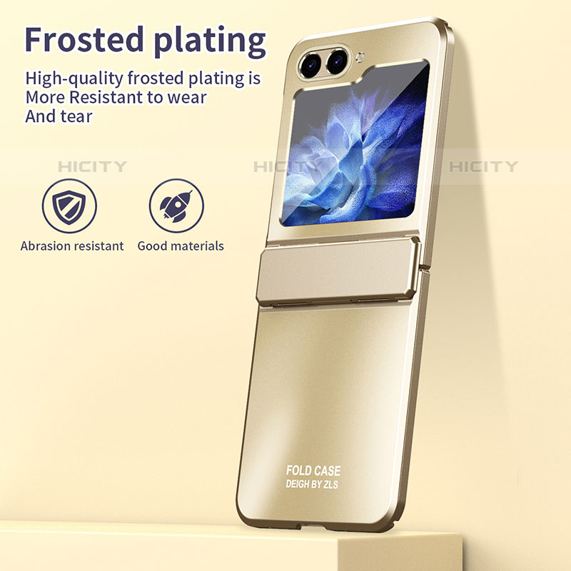 Custodia Plastica Rigida Cover Opaca Fronte e Retro 360 Gradi ZL8 per Samsung Galaxy Z Flip5 5G