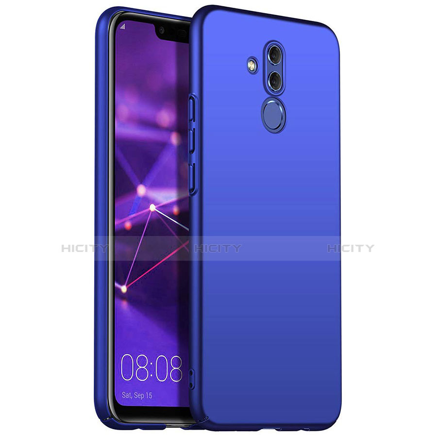 Custodia Plastica Rigida Cover Opaca G01 per Huawei Mate 20 Lite Blu