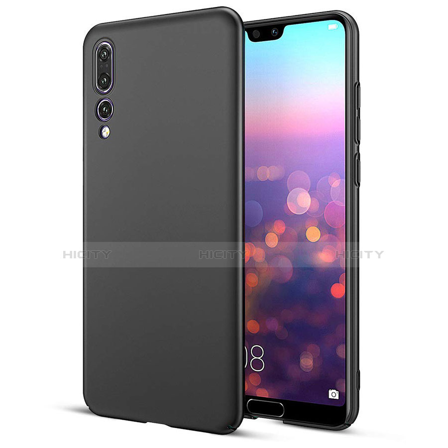 Custodia Plastica Rigida Cover Opaca G01 per Huawei P20 Pro Nero