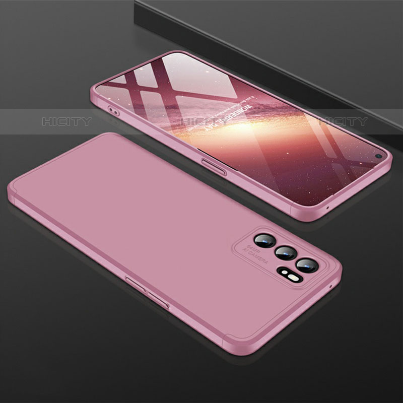 Custodia Plastica Rigida Cover Opaca GK1 per Oppo Reno6 Pro 5G India