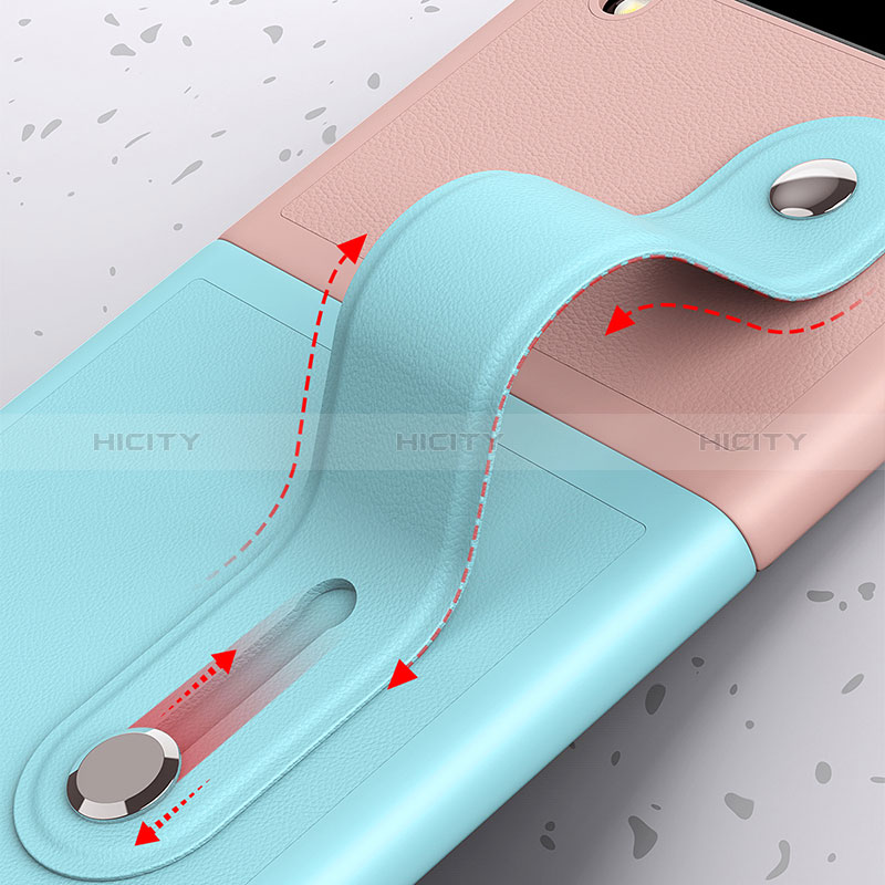 Custodia Plastica Rigida Cover Opaca H01 per Samsung Galaxy Z Flip3 5G