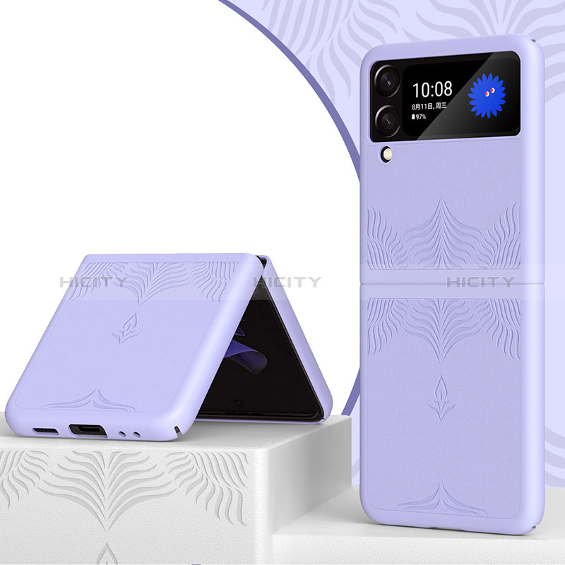 Custodia Plastica Rigida Cover Opaca H04 per Samsung Galaxy Z Flip3 5G
