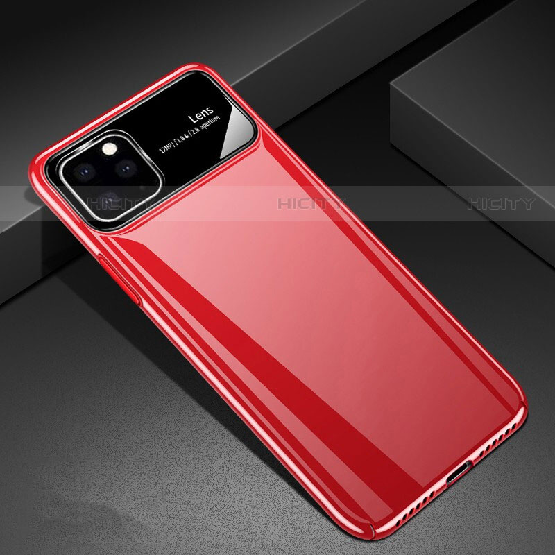 Custodia Plastica Rigida Cover Opaca M01 per Apple iPhone 11 Pro Max Rosso
