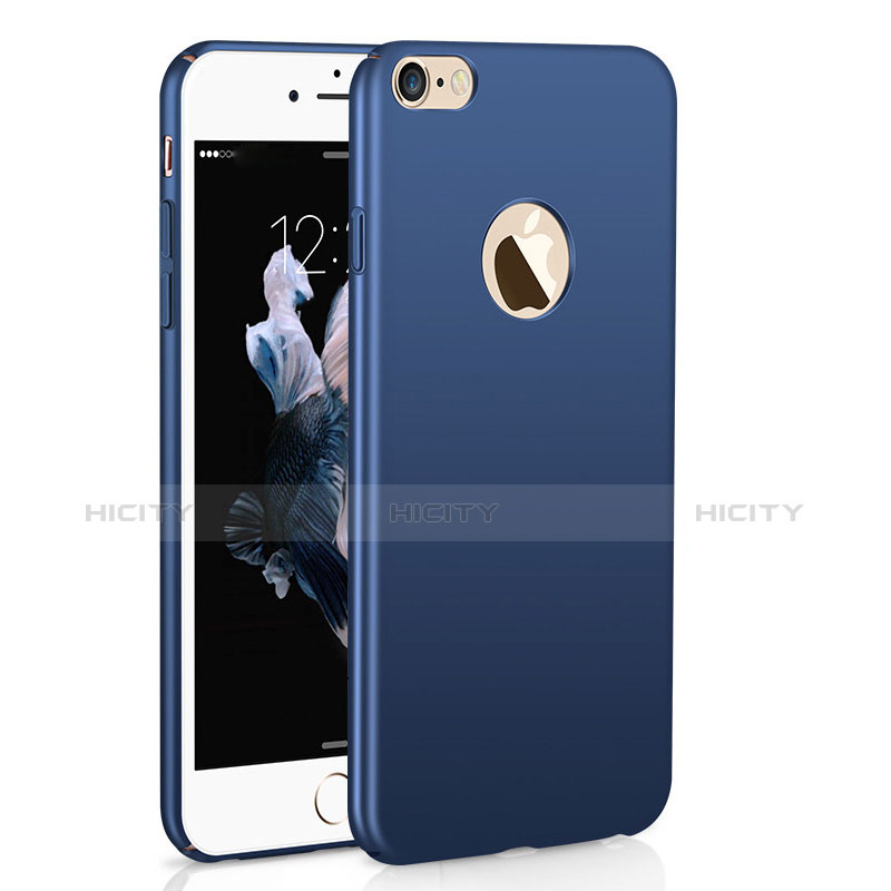 Custodia Plastica Rigida Cover Opaca M01 per Apple iPhone 6 Plus Blu